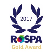 RoSPA Gold Medal Award – Health and Safety 2017 logo